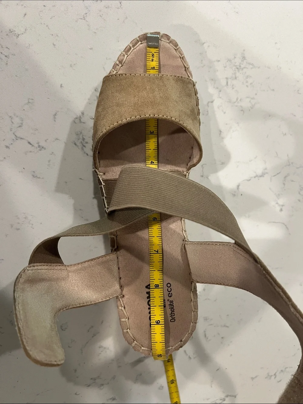Sonoma Goods For Life Hornbeam women's espadrille wedges size 8